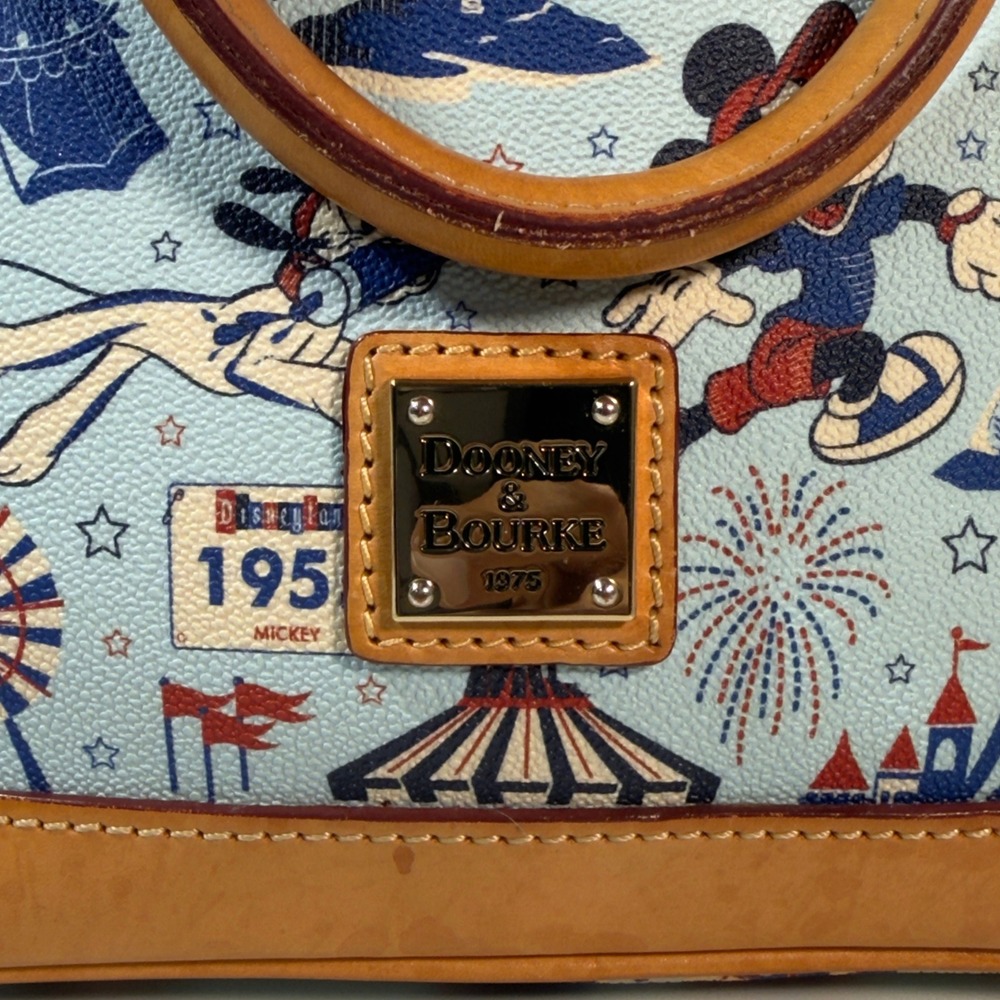 Disney Dooney & Bourke Bag - Disneyland 1/2 Marathon - Satchel - Picture 11 of 15
